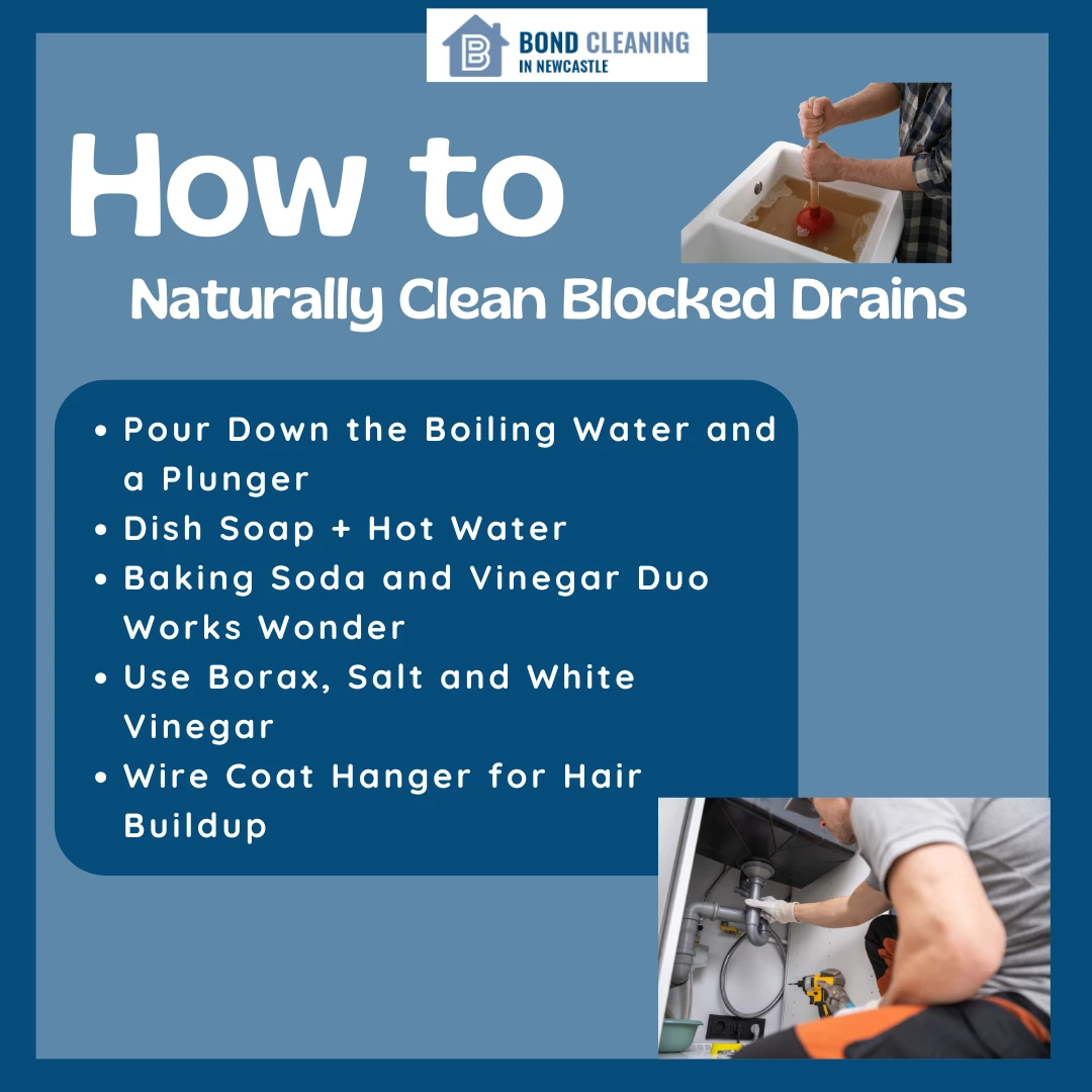 How to Naturally Clean Blocked Drains