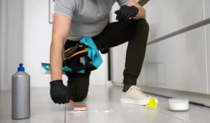 How to Deep Clean Tile Grout & Regrout Before Moving Out
