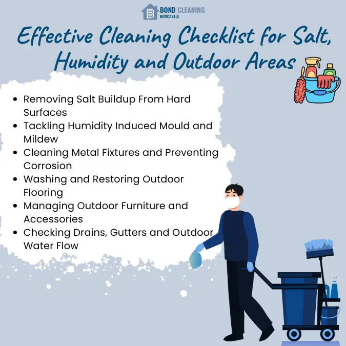 Effective Cleaning Checklist for Salt, Humidity and Outdoor Areas