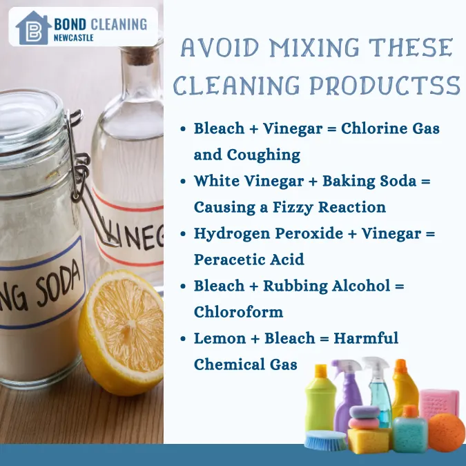 Avoid Mixing These Cleaning Products