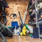 Man working on wooden floor